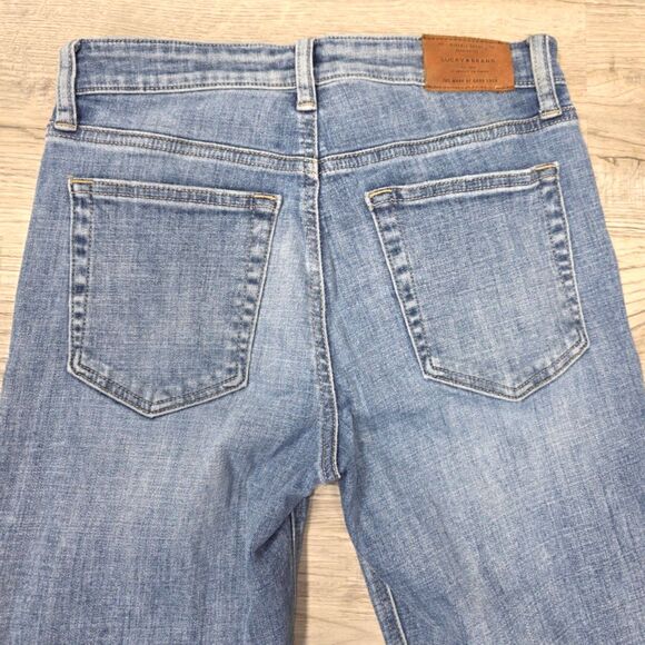 Lucky Brand Bridgette Skinny Button Fly High-Rise Skinny Jeans Size 4/27 - Picture 10 of 11